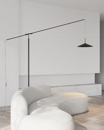 Diff Cantilever Reading Floor Lamp over the Couch-DF7025