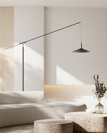 Diff Cantilever Reading Floor Lamp over the Couch-DF7025