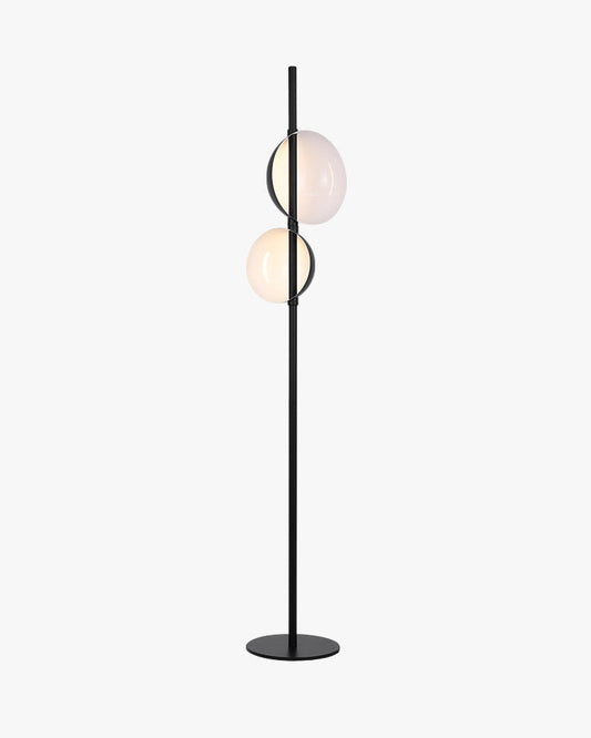 Diff 2-bulb Semi-Globe Floor Lamp-DF7026