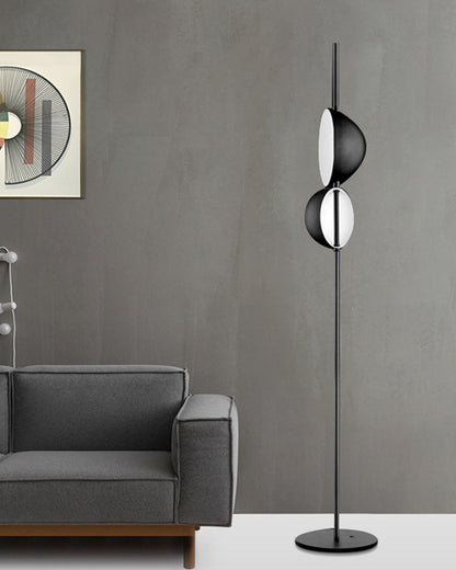 Diff 2-bulb Semi-Globe Floor Lamp-DF7026