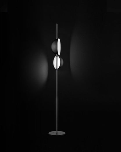 Diff 2-bulb Semi-Globe Floor Lamp-DF7026