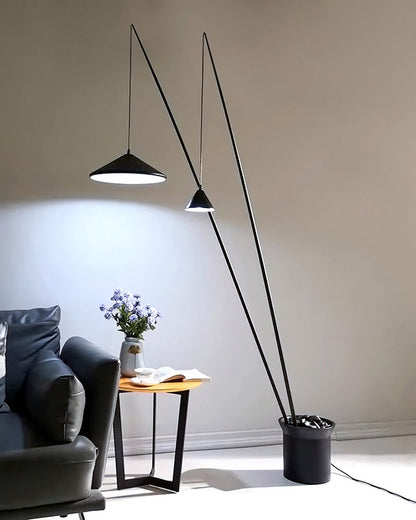 Diff 3-light Overhanging Floor Lamp-DF7031
