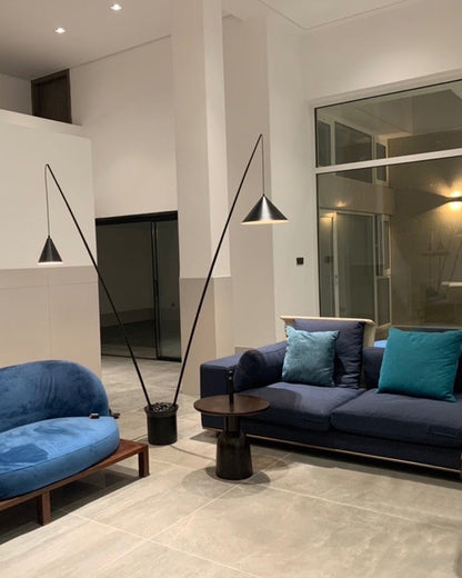 Diff 3-light Overhanging Floor Lamp-DF7031