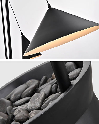 Diff 3-light Overhanging Floor Lamp-DF7031