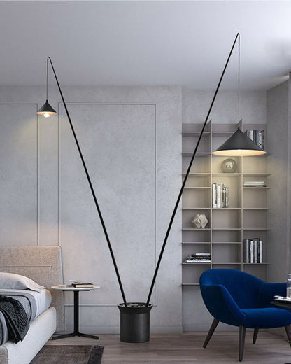 Diff 3-light Overhanging Floor Lamp-DF7031