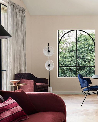Diff 2-bulb Marble Floor Lamp-DF7032