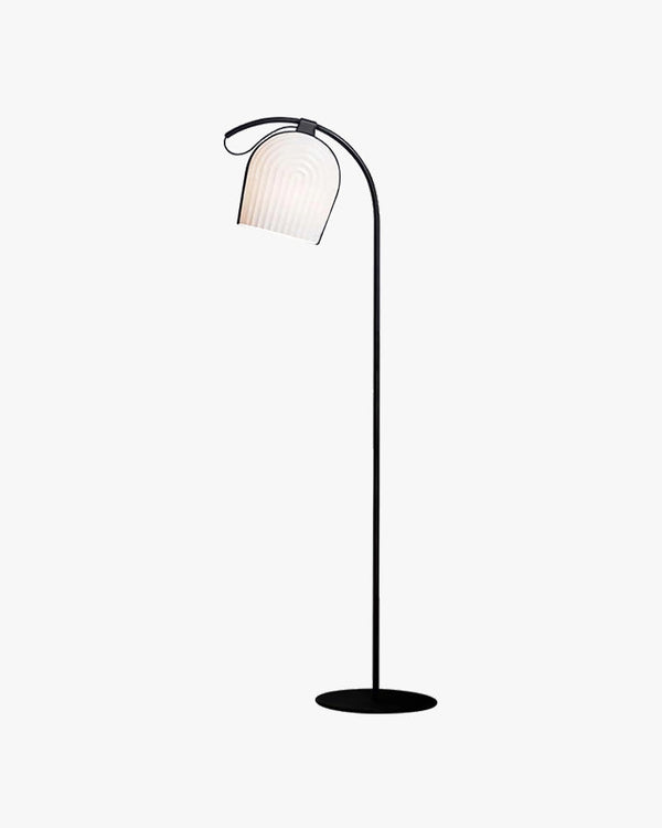 Diff Pleated Arc Floor Lamp for Reading-DF7033