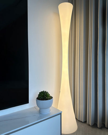 Diff Tall Cylinder Floor Lamp with Hue Dimmer-DF7043