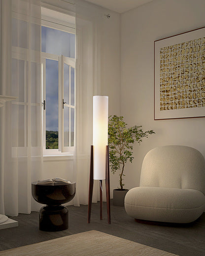 Diff Rocket Cylinder Tripod Floor Lamp-DF7045