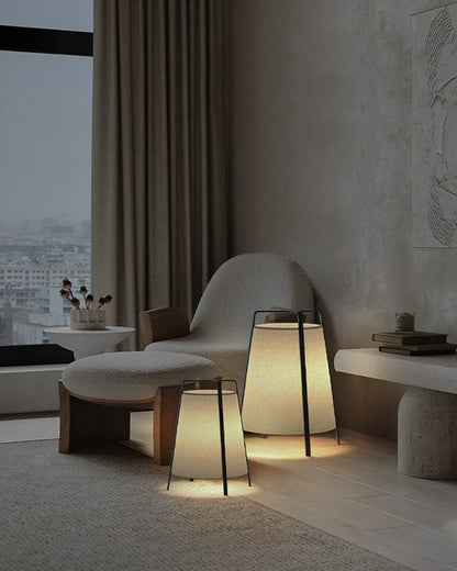 Diff Designer Short Lantern Floor Lamp-DF7047