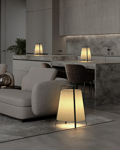 Diff Designer Short Lantern Floor Lamp-DF7047