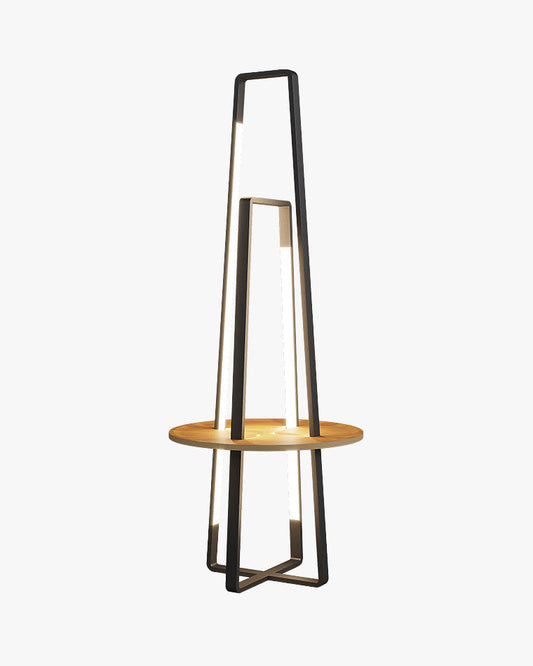 Diff Tower Floor Lamp with Shelf-DF7048