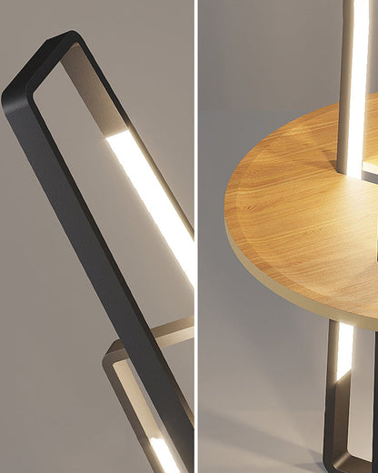 Diff Tower Floor Lamp with Shelf-DF7048