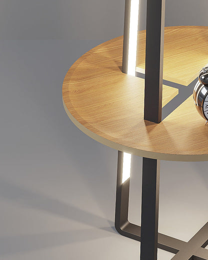 Diff Tower Floor Lamp with Shelf-DF7048