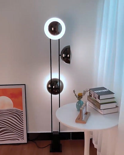 Diff 3-light Eclipse Floor Lamp-DF7050