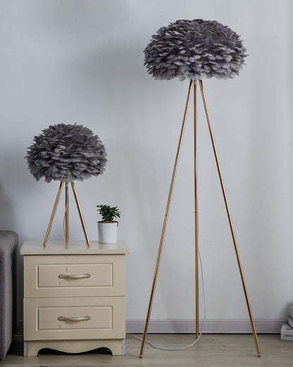 Diff Feather Tripod Floor Lamp-DF7053