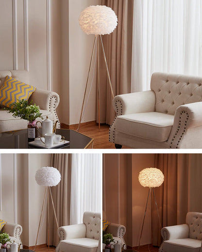 Diff Feather Tripod Floor Lamp-DF7053