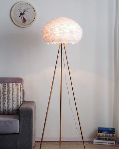 Diff Feather Tripod Floor Lamp-DF7053