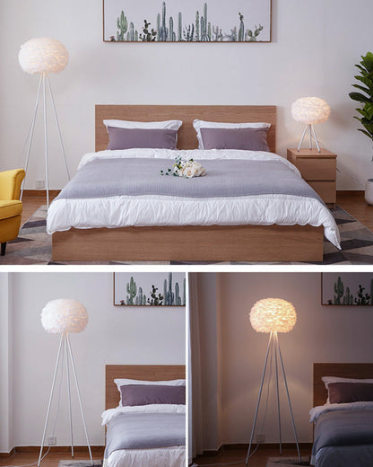 Diff Feather Tripod Floor Lamp-DF7053