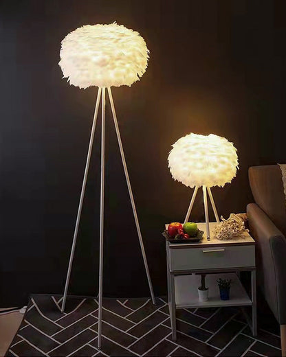 Diff Feather Tripod Floor Lamp-DF7053