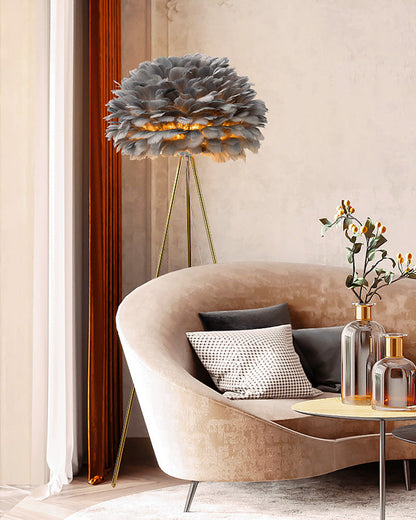 Diff Feather Tripod Floor Lamp-DF7053