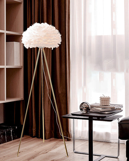 Diff Feather Tripod Floor Lamp-DF7053