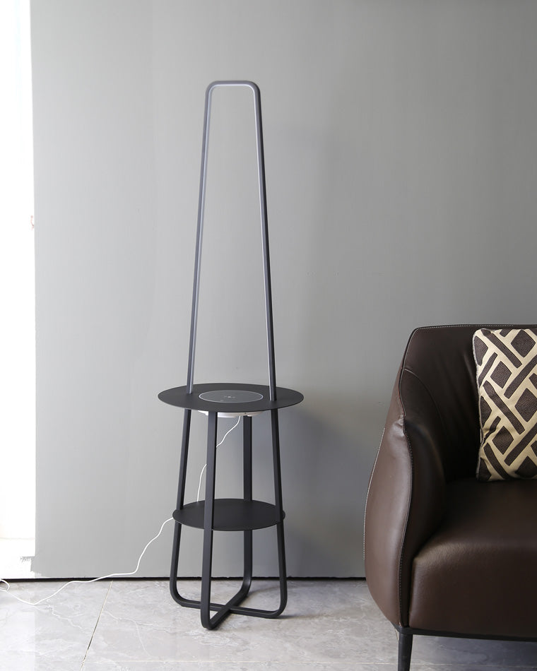 Diff Dimmable Floor Lamp with Charging Table-DF7054