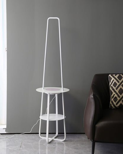 Diff Dimmable Floor Lamp with Charging Table-DF7054