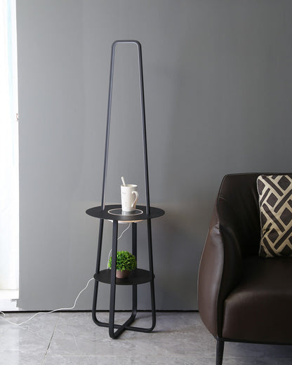 Diff Dimmable Floor Lamp with Charging Table-DF7054