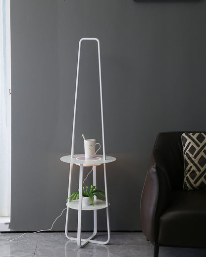Diff Dimmable Floor Lamp with Charging Table-DF7054
