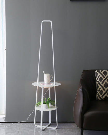 Diff Dimmable Floor Lamp with Charging Table-DF7054