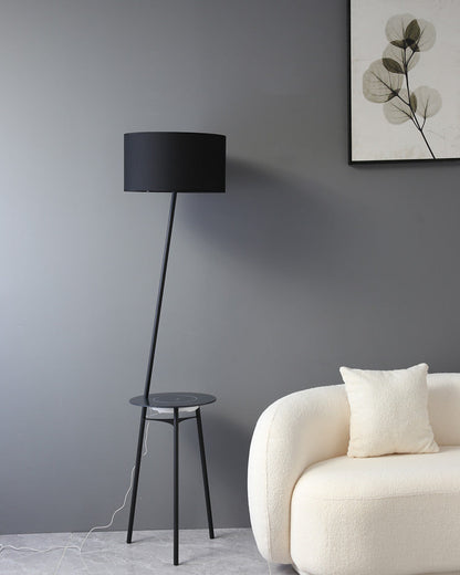 Diff Dimmable Tripod Floor Lamp with Charging Tray-DF7057