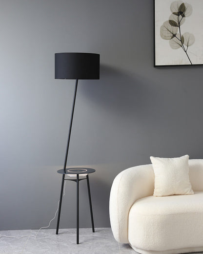 Diff Dimmable Tripod Floor Lamp with Charging Tray-DF7057