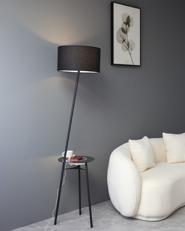 Diff Dimmable Tripod Floor Lamp with Charging Tray-DF7057