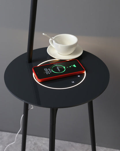 Diff Dimmable Tripod Floor Lamp with Charging Tray-DF7057