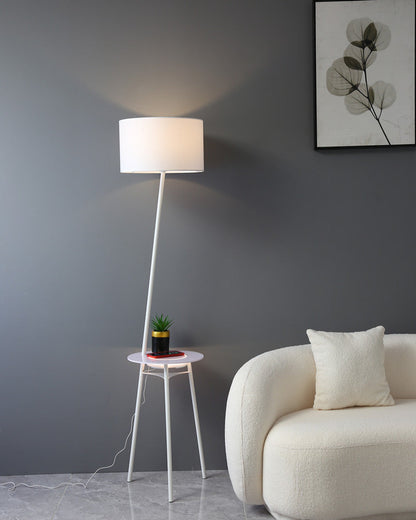 Diff Dimmable Tripod Floor Lamp with Charging Tray-DF7057