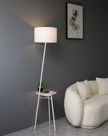 Diff Dimmable Tripod Floor Lamp with Charging Tray-DF7057