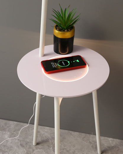 Diff Dimmable Tripod Floor Lamp with Charging Tray-DF7057