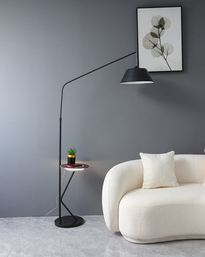 Diff Dimmable Hanging Floor Lamp with Charging Tray-DF7059