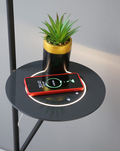 Diff Dimmable Hanging Floor Lamp with Charging Tray-DF7059