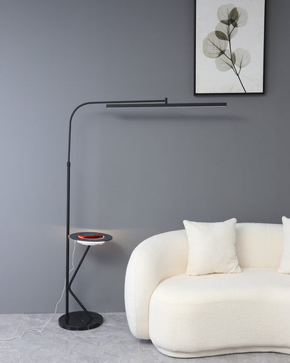 Diff Linear Reading Floor Lamp with Charging Tray-DF7061