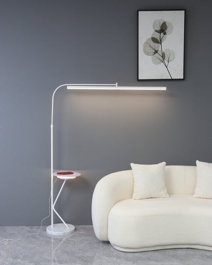 Diff Linear Reading Floor Lamp with Charging Tray-DF7061