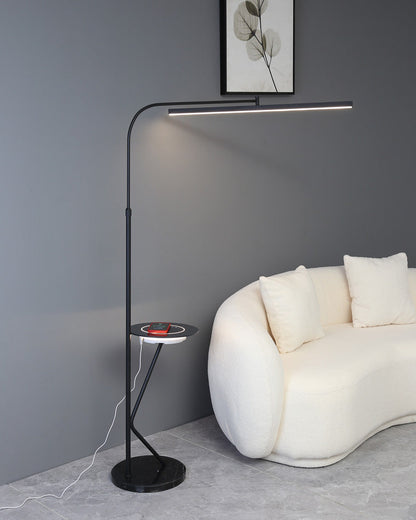 Diff Linear Reading Floor Lamp with Charging Tray-DF7061