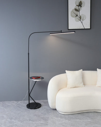 Diff Linear Reading Floor Lamp with Charging Tray-DF7061