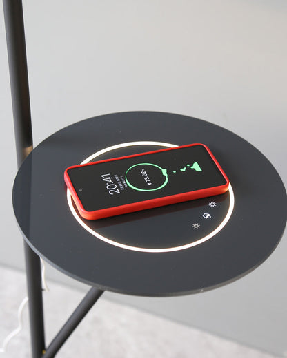Diff Linear Reading Floor Lamp with Charging Tray-DF7061