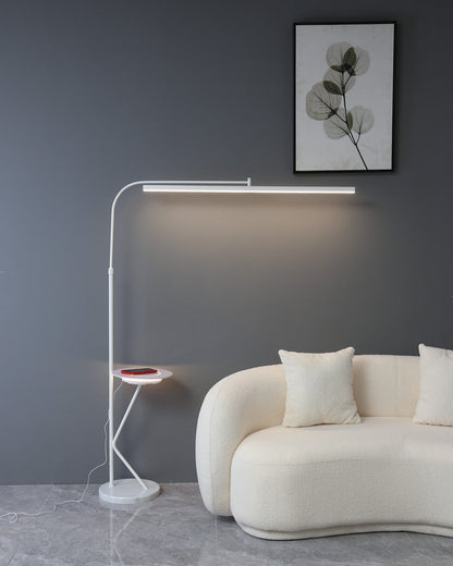 Diff Linear Reading Floor Lamp with Charging Tray-DF7061