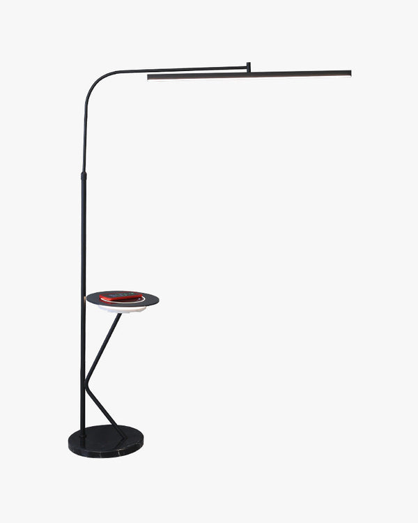 Diff Linear Reading Floor Lamp with Charging Tray-DF7061