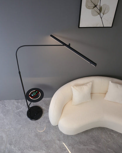 Diff Linear Reading Floor Lamp with Charging Tray-DF7061