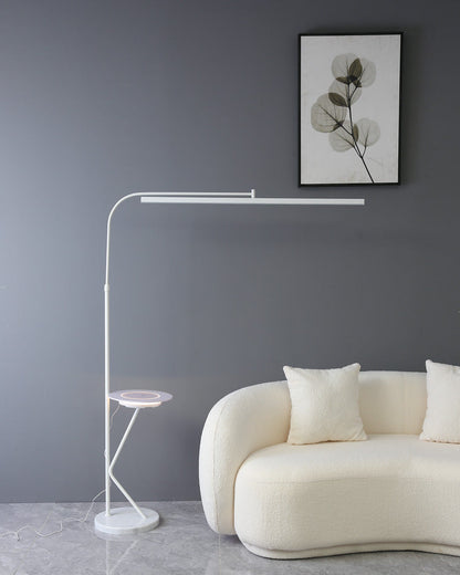 Diff Linear Reading Floor Lamp with Charging Tray-DF7061