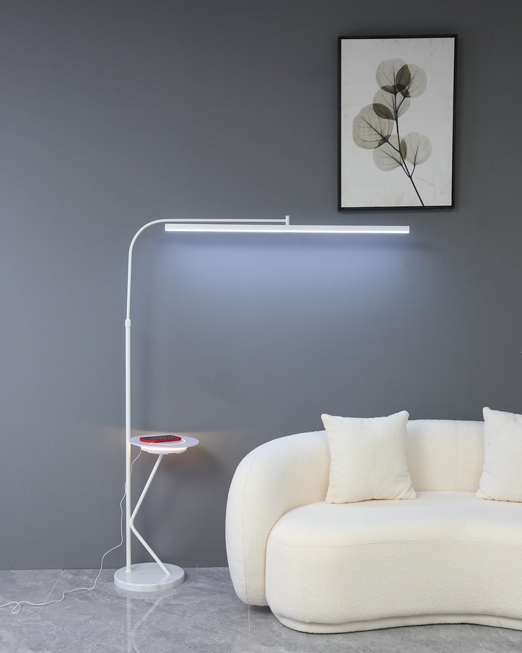 Diff Linear Reading Floor Lamp with Charging Tray-DF7061